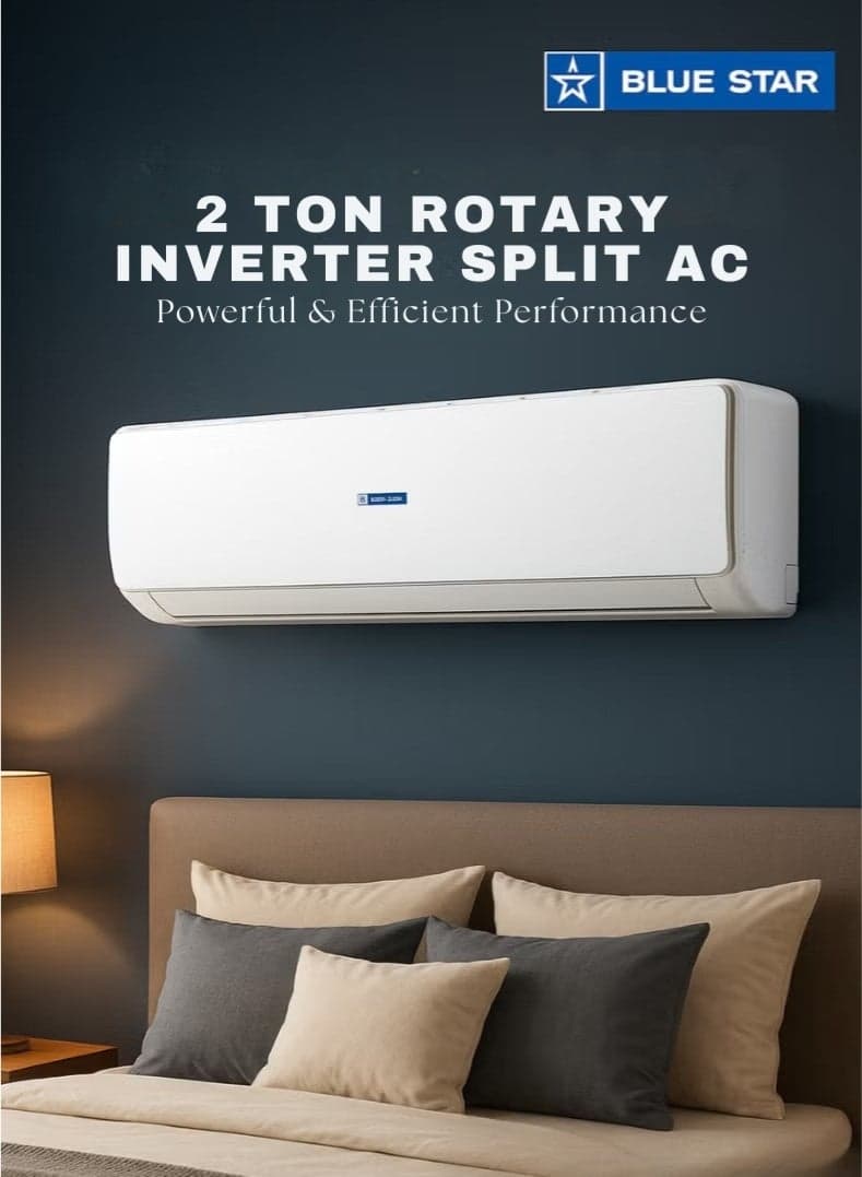 BLUE STAR 2.0 Tons Rotary Non-Inverter HW24CCFAN3-01