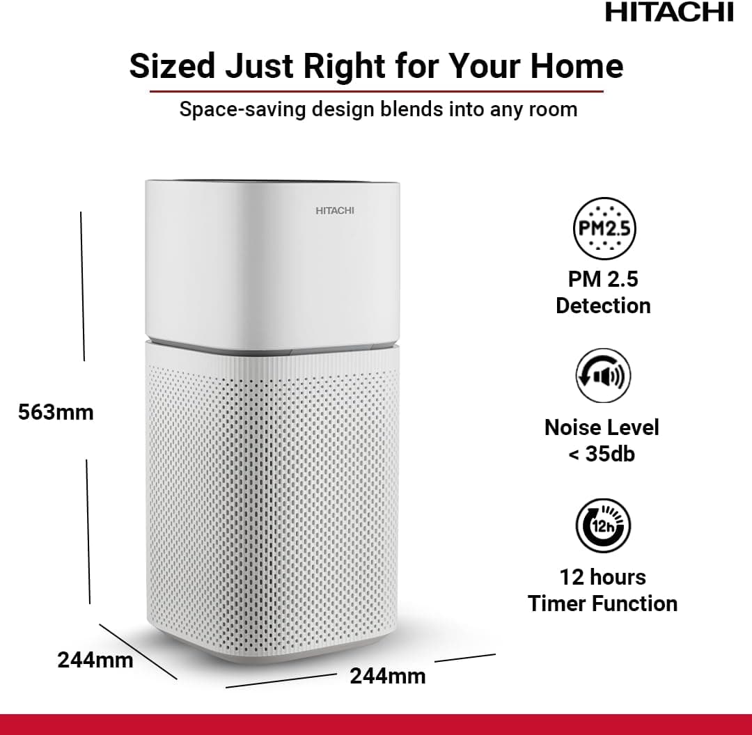 Hitachi Air Purifier – EP-TZ50WG image 2