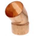 4″ FTG x Copper 45° Street Elbow