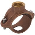 2″ x 3/4″ Brass Saddle Tee