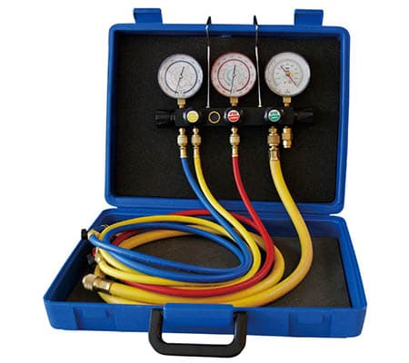 P&amp;M 5-Way Service Manifold Set