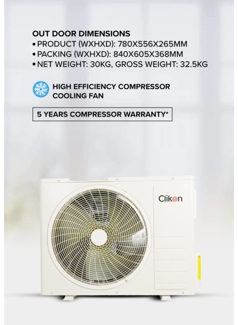CLIKON 1.0 Tons Rotary Non-Inverter CK113