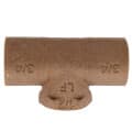 3/4″ x 3/4″ x 1/2″ CxCxF Tee (Lead Free)