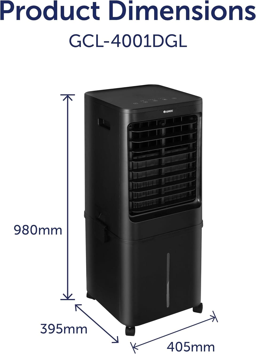 Gree 40 Liter Portable Air Cooler – GCL-4001DGL image 2