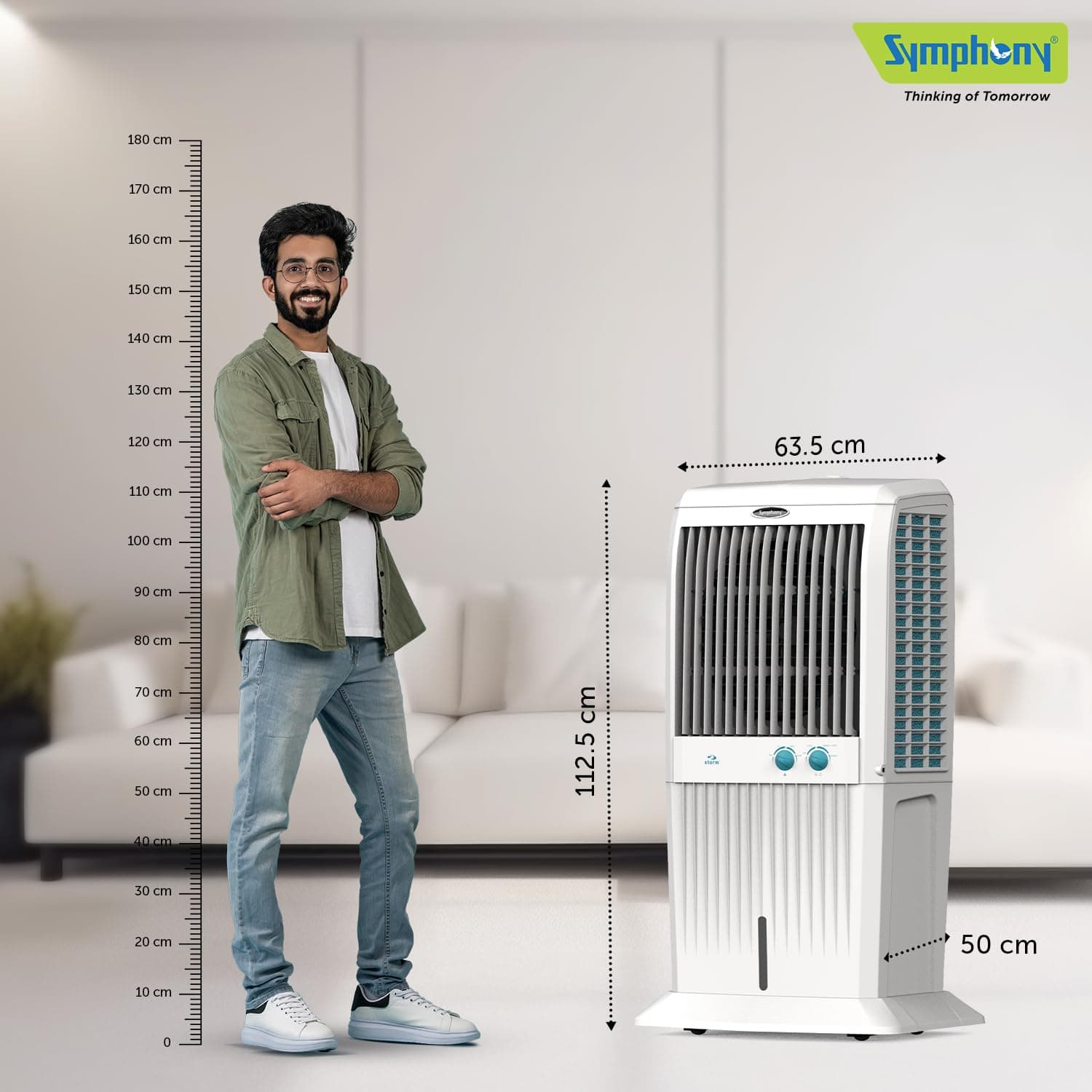 Symphony 70 Liter Desert Air Cooler – Storm 70 XL image 2