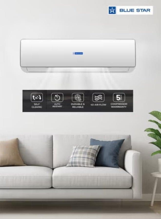 BLUE STAR 2.0 Tons Rotary Non-Inverter HW24CXYFB3-01