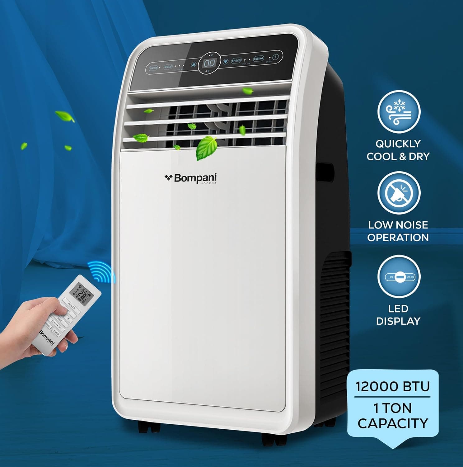BOMPANI 1.0 Ton Portable AC BO1250 image 3