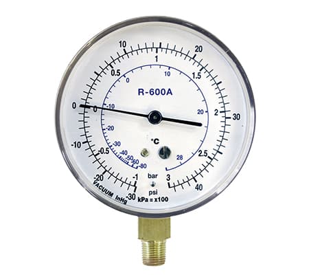 P&amp;M Blue Compound Gauge – Model RG600-80