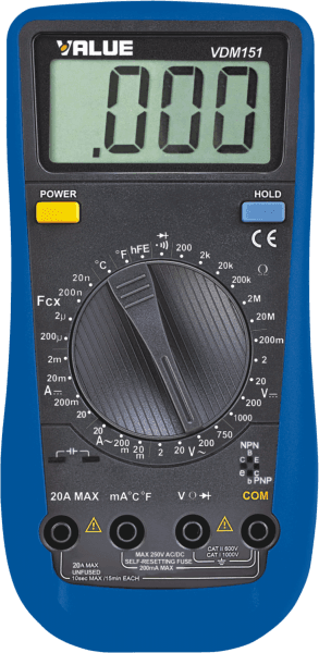 Value Digital Multimeters VDM-151