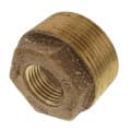 1-1/4″ x 1/2″ MIP x FIP Brass Bushing (Lead Free)