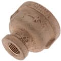1/2″ x 1/8″ FIP Brass Coupling (Lead Free)