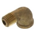 1/4″ Brass 90 Deg Street Elbow, Lead Free (Threaded)