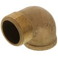 1-1/4″ Brass 90 Deg Street Elbow, Lead Free (Threaded)