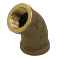 1/2″ FIP x FIP 45° Brass Elbow (Lead Free)