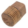 1/8″ Brass Plug, Cored (Lead Free)