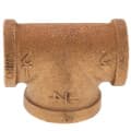 1/2″ x 1/2″ x 1/4″ Reducing Brass Tee (Lead Free)