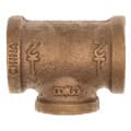 1/2″ x 1/2″ x 3/8″ Reducing Brass Tee (Lead Free)
