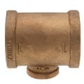 1″ x 1″ x 3/8″ Reducing Brass Tee (Lead Free)