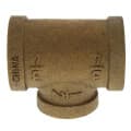 3/4″ x 3/4″ x 1/2″ FIP Brass Tee (Lead Free)
