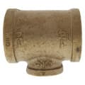 1-1/4″ x 1-1/4″ x 3/4″ FIP Brass Tee (Lead Free)