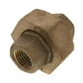 1/4″ FIP Brass Union (Lead Free)