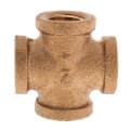 1/4″ Brass Cross (Lead Free)