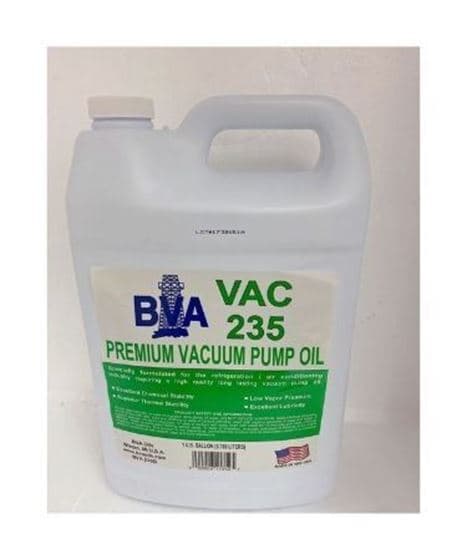 BVA VAC-235 VACUUM PUMP OIL – 1 GALLON