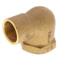 1/2″ C x F Cast Brass 90-Degree Elbow (Lead Free)