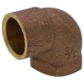 1/2″ X 3/8″ C x F Cast Brass 90-Degree Elbow (Lead Free)