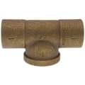 1″ C x C x F Cast Brass Tee (Lead Free)