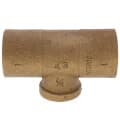 1″ x 1″ x 1/2″ C x C x F Cast Brass Tee (Lead Free)