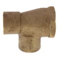 1/2″ C x F x C Cast Brass Tee (Lead Free)