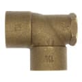 1-1/4″ x 3/4″ x 1-1/4″ C x F x C Cast Brass Tee (Lead Free)