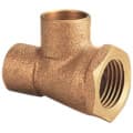 2″ x 3/4″ x 2″ C x F x C Cast Brass Tee (Lead Free)