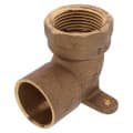 1″ CxF Cast Brass 90-Degree Drop Ear Elbow (Lead Free)