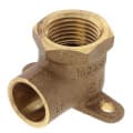 1/2″ CxF Cast Brass 90-Degree Drop Ear Elbow (Lead Free)