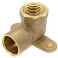 1/2″ X 3/8″ CxF Cast Brass 90-Degree Drop Ear Elbow (Lead Free)