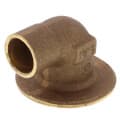 1/2″ C X F Cast Brass 90-Degree Flanged Sink Elbow (Lead Free)