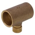 1/2″ Cast Brass Straight Drain Coupling with Cap (Lead Free)