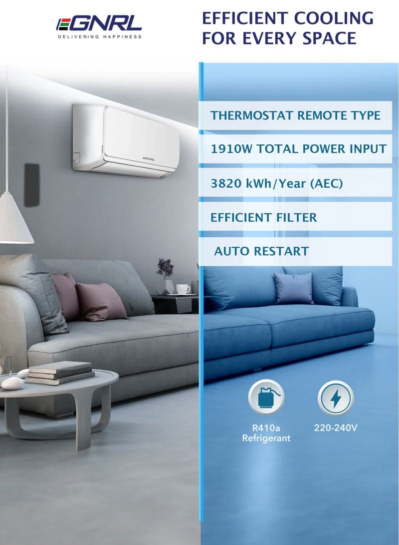 EGNRL 1.5 Tons Rotary Non-Inverter EG18TN