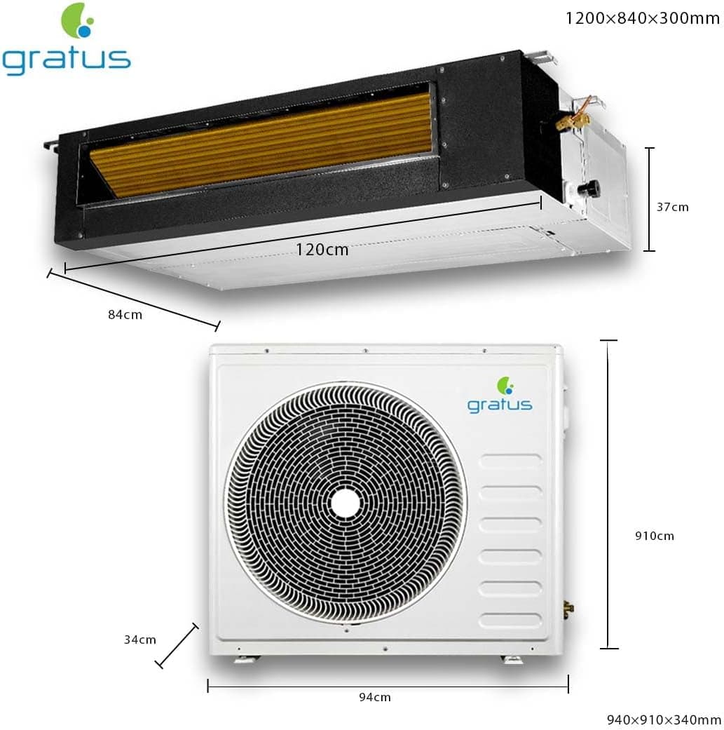 Gratus 3 Ton Ducted Air Conditioner Model – SD38TRAC4 image 2