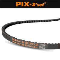 ZX54 Pix Cogged V Belt