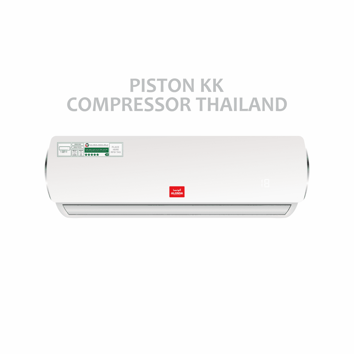 ALONSA AL-32SACCH-P wall mounted split AC