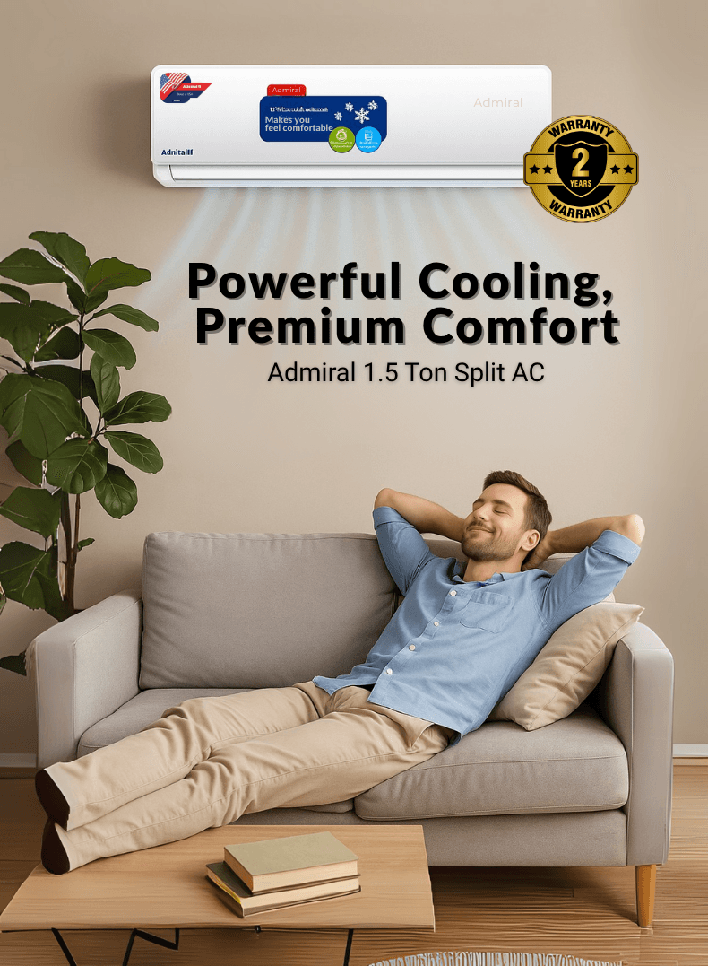 ADMIRAL 1.5 Tons Rotary Non-Inverter AD18KT1HC
