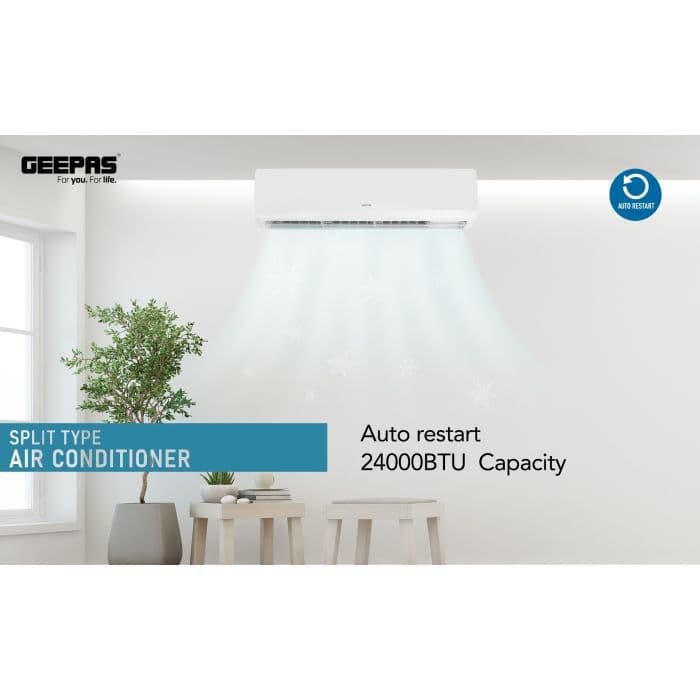 GEEPAS GACS2468TCU wall mounted split AC
