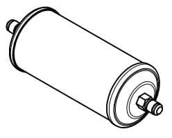 023Z0013 DANFOSS HERMETIC FILTER DRIER – 1/2″ FLARE INLET & OUTLET CONNECTIONS (30 IN3 CORE)