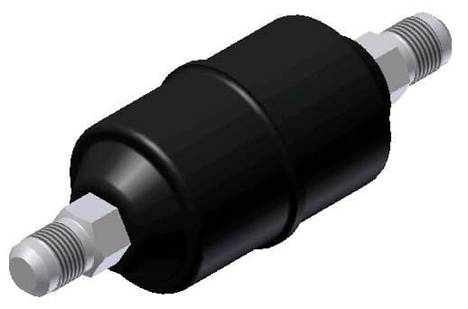 023Z5006 DANFOSS HERMETIC FILTER DRIER – 1/2″ FLARE INLET & OUTLET CONNECTIONS (08 IN3 CORE)