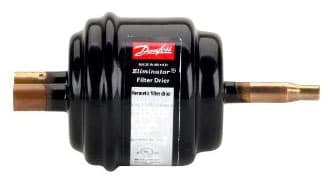 023Z5058 DANFOSS HERMETIC FILTER DRIER – 3/8″ SOLDER, ODF INLET & OUTLET CONNECTIONS (08 IN3 CORE)