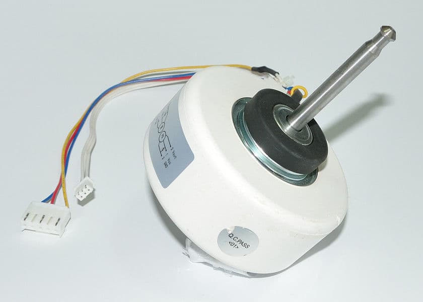 4 Pole AC 220v Resin Packing Motor / Electric Air Conditioner Fan Motor
