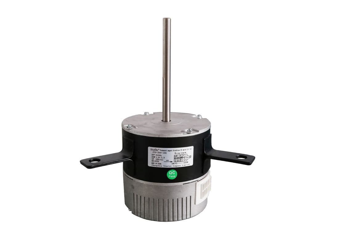 500W 80% Efficiency EC Fan Motor, Volute Housed Centrifugal Blower Fan Motor